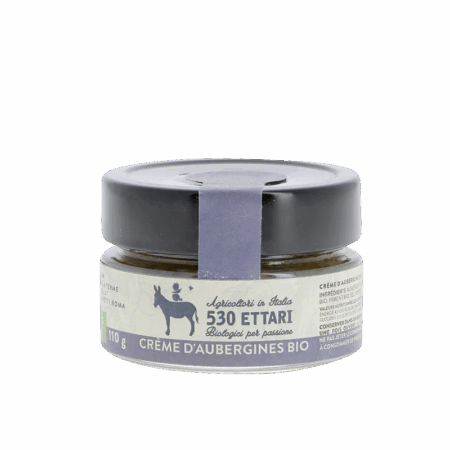CREME BIO AUBERGINES 110G