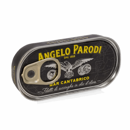 FILETS  D’ANCHOIS HUILE D’OLIVE 50G ANGELO PARODI