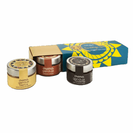 Trio de crèmes gianduja